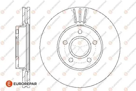 Тормозные диски EUROREPAR 1667854880
