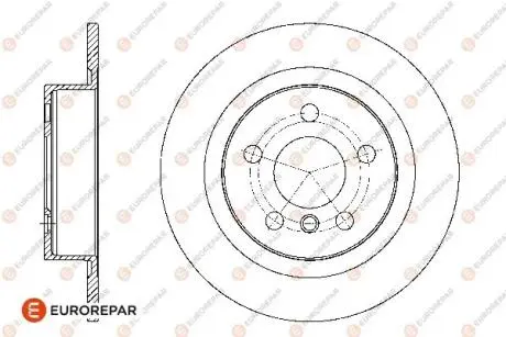 Гальмівні диски EUROREPAR 1667866280