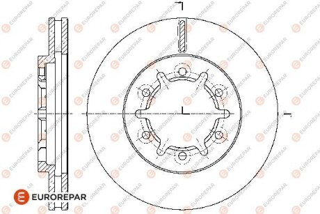 Тормозные диски EUROREPAR 1667869880