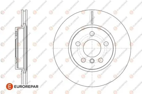 Тормозные диски EUROREPAR 1676010280