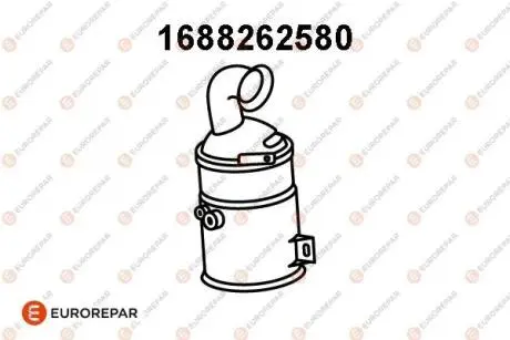 Автозапчасть EUROREPAR 1688262580
