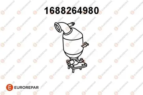 Автозапчасть EUROREPAR 1688264980