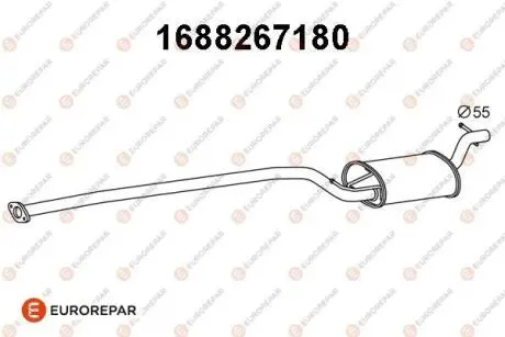 Автозапчастина EUROREPAR 1688267180