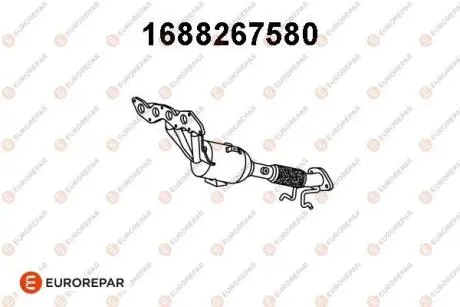 Автозапчасть EUROREPAR 1688267580