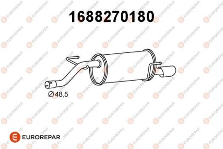 Автозапчасть EUROREPAR 1688270180