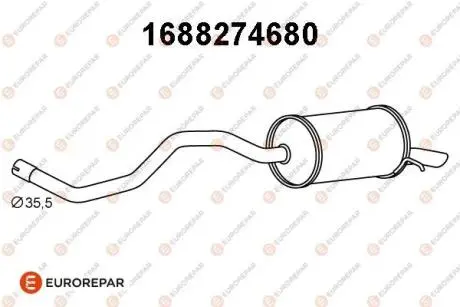 Автозапчасть EUROREPAR 1688274680