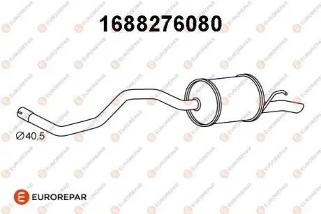 Автозапчасть EUROREPAR 1688276080