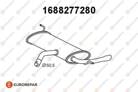 Автозапчасть EUROREPAR 1688277280