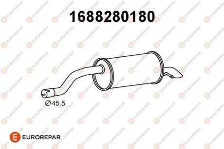 Автозапчасть EUROREPAR 1688280180