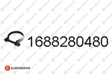 Автозапчасть EUROREPAR 1688280480