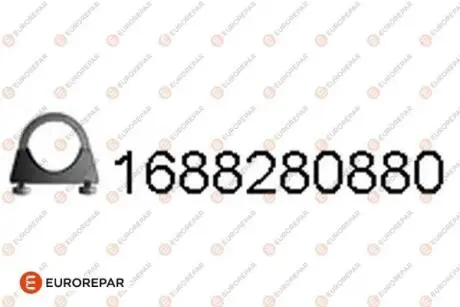 Автозапчасть EUROREPAR 1688280880