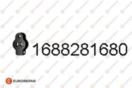 Автозапчасть EUROREPAR 1688281680