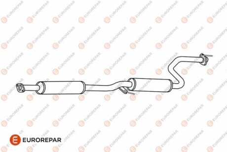 Резонатор EUROREPAR E12805N