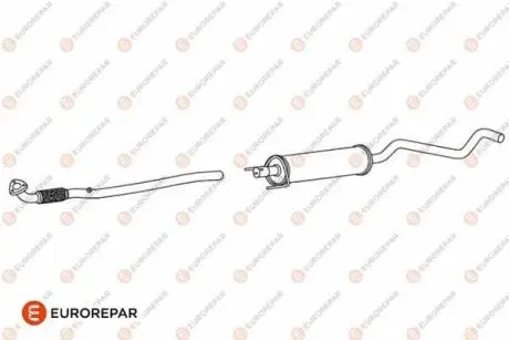 Резонатор EUROREPAR E12825R