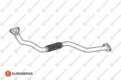 Приймальна труба EUROREPAR E12897F