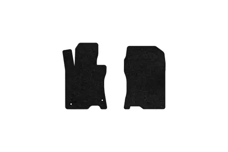 Ворсовые коврики Standard в салоне авто для Acura TSX (CU2) 2008-2014 2 поколения Sedan USA черный кант EVAtech AA23199A2TL2VEB