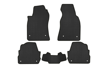 Коврики EVA в салон авто для A6 C5 FWD Audi 1997-2001 2 поколения Sedan EU EVAtech AU11013CGK5AV8RBB