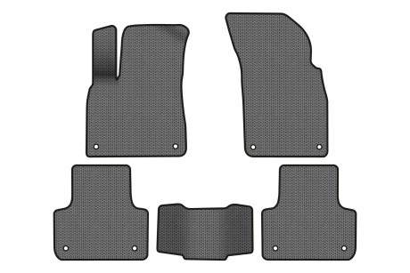 Коврики EVA в салон авто для Q7 4M 7 seats Audi 2015 2 поколения SUV USA EVAtech AU11153CV5AV8SGB