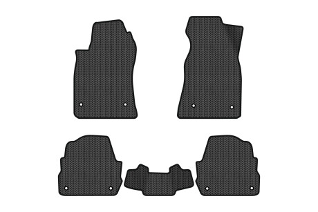 Коврики EVA в салон авто для A6 C5 4WD Audi 1997-2001 2 поколения Sedan EU EVAtech AU11281CBK5AV8SBB