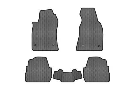 Коврики EVA в салон авто для A6 C5 4WD Audi 1997-2001 2 поколения Sedan EU EVAtech AU11281CGB5AV4SGB