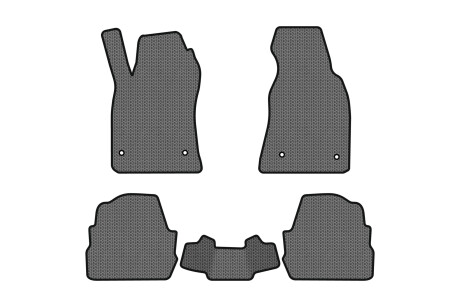 Коврики EVA в салон авто для A6 C5 4WD Audi 1997-2001 2 поколения Sedan EU EVAtech AU11281CVB5AV4SGB