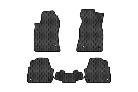 Коврики EVA в салон авто для A6 C5 4WD Audi 1997-2001 2 поколения Combi EU EVAtech AU11282CB5AV8SBB