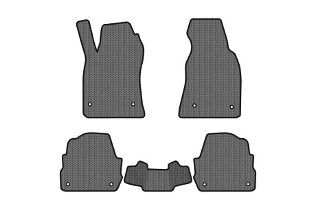 Коврики EVA в салон авто для A6 C5 4WD Audi 1997-2001 2 поколения Combi EU EVAtech AU11282CV5AV8SGB