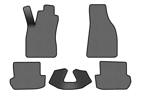 Килимки EVA в салон авто для A4 B6 MT Audi 2000-2004 2 покоління Cabrio EU EVAtech AU11498CV5SGB