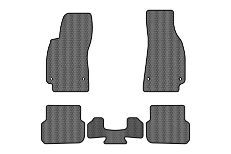 Коврики EVA в салон авто для A6 C6 Avant Audi 2005-2008 3 поколения Combi EU EVAtech AU12364CGB5AV4SGB