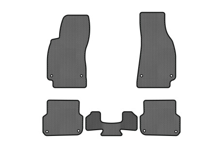 Коврики EVA в салон авто для A6 C6 Avant Audi 2005-2008 3 поколения Combi EU EVAtech AU12364CGK5AV8RGB