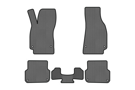 Коврики EVA в салон авто для A6 C6 Avant Audi 2005-2008 3 поколения Combi EU EVAtech AU12364CVK5AV8RGB