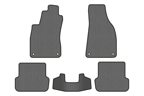 Коврики EVA в салон авто для A4 B6 MT 4 clips Audi 2000-2004 2 поколения Combi EU EVAtech AU12401CG5AV4SGB