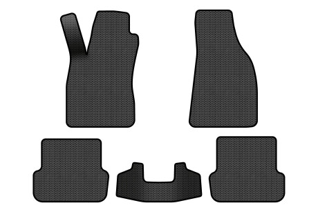 Коврики EVA в салон авто для A4 B6 AT Audi 2000-2004 2 поколения Sedan EU EVAtech AU1407CV5SBB