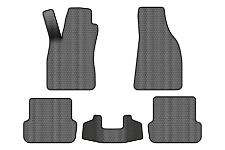 Коврики EVA в салон авто для A4 B6 AT Audi 2000-2004 2 поколения Sedan EU EVAtech AU1407CV5SGB
