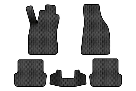 Коврики EVA в салон авто для A4 B6 MT Audi 2000-2004 2 поколения Sedan EU EVAtech AU1408CV5SBB