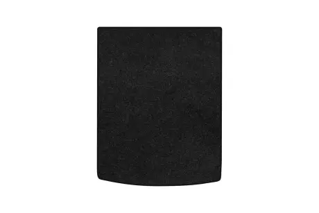 Ворсовый коврик Premium в багажнике авто для Audi A6 Allroad Quattro (C8) 2018 5 поколения Combi EU черный кант EVAtech AU14110BO1VPB