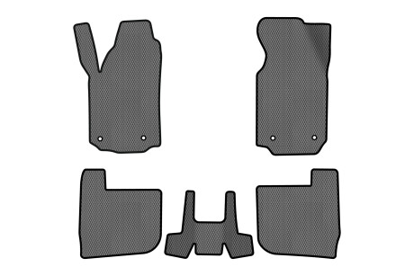 Коврики EVA в салон авто для A6 C4 Audi 1994-1997 1 поколение Sedan EU EVAtech AU1416C5AV4RGB