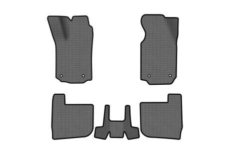 Килимки EVA в салон авто для A6 C4 Audi 1994-1997 1 покоління Sedan EU EVAtech AU1416CD5AV4SGB