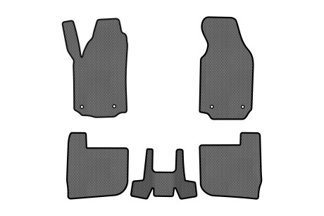 Коврики EVA в салон авто для A6 C4 Audi 1994-1997 1 поколение Sedan EU EVAtech AU1416CV5AV4RGB