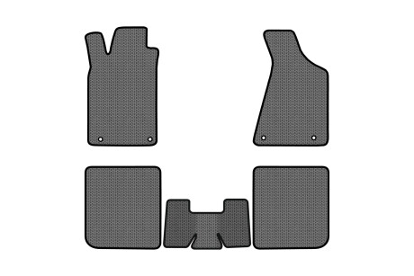 Коврики EVA в салон авто для 80 B4 Audi 1991-1995 4 поколения Sedan EU EVAtech AU21093CV5AV4SGB