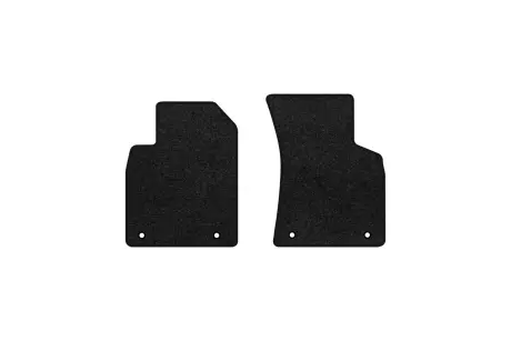 Ворсовые коврики Premium в салон авто для Audi TT (8N) 1998-2006 1 поколение Coupe EU черный кант EVAtech AU21247AG2AV4VPB