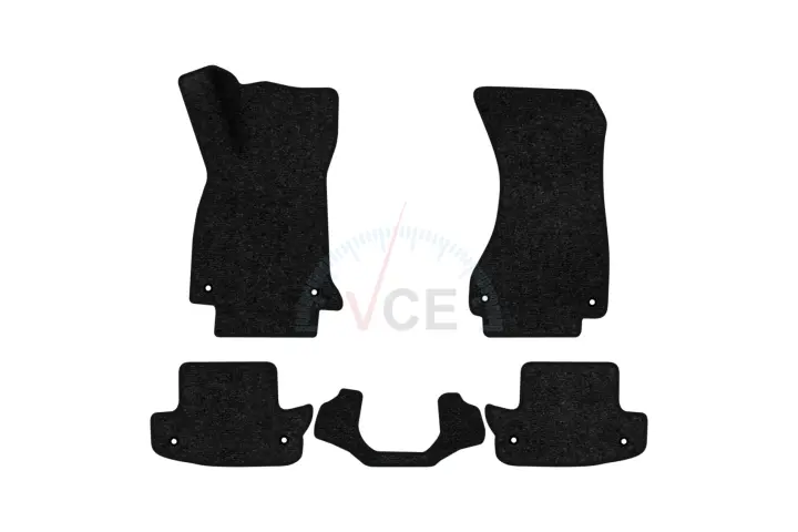 Фото 1 - Ворсові килимки Standard в салон авто для Audi A5 (F5) 2016 2 покоління Coupe EU чорний кант EVAtech AU23556CD5AV8VEB Ворсові килимки Standard в салон авто для Audi A5 (F5) 2016 2 покоління Coupe EU чорний кант EVAtech AU23556CD5AV8VEB (фото 1)