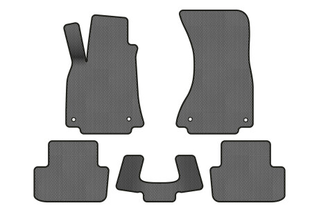 Коврики EVA в салон авто для A4 B8 Audi 2008-2011 4 поколения Sedan EU EVAtech AU31001C5AV4RGB