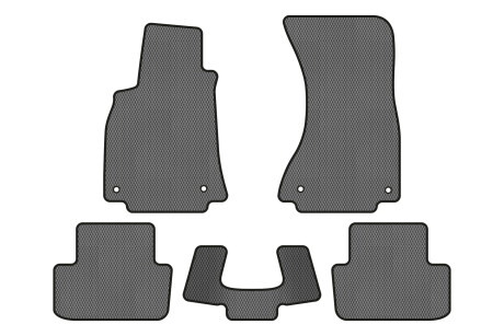 Коврики EVA в салон авто для A4 B8 Audi 2008-2011 4 поколения Sedan EU EVAtech AU31001CB5AV4RGB