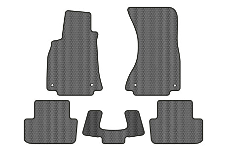 Коврики EVA в салон авто для A4 B8 Audi 2008-2011 4 поколения Sedan EU EVAtech AU31001CB5AV4SGB