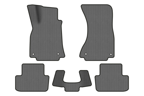 Коврики EVA в салон авто для A4 B8 Audi 2008-2011 4 поколения Sedan EU EVAtech AU31001CD5AV4SGB