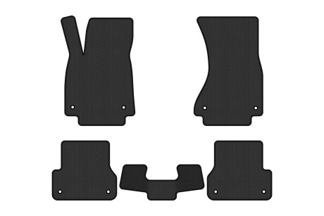 Коврики EVA в салон авто для A6 C7 Audi 2011-2017 4 поколения Combi EU EVAtech AU31087C5AV8RBB