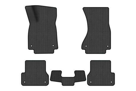 Коврики EVA в салон авто для A6 C7 Audi 2011-2017 4 поколения Combi EU EVAtech AU31087CD5AV8SBB