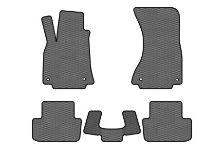 Коврики EVA в салон авто для A4 B8 Audi 2008-2011 4 поколения Sedan USA EVAtech AU31100C5AV4RGB