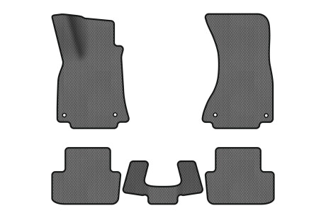 Коврики EVA в салон авто для A4 B8 Audi 2008-2011 4 поколения Sedan USA EVAtech AU31100CD5AV4RGB